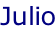 Julio