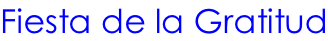 Fiesta de la Gratitud