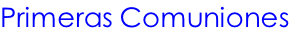 Primeras Comuniones
